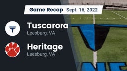 Recap: Tuscarora  vs. Heritage  2022