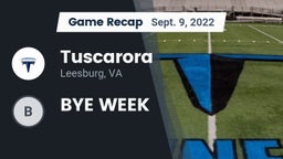 Recap: Tuscarora  vs. BYE WEEK 2022