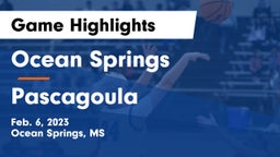 Ocean Springs  vs Pascagoula  Game Highlights - Feb. 6, 2023