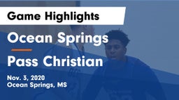 Ocean Springs  vs Pass Christian  Game Highlights - Nov. 3, 2020
