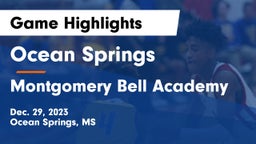 Ocean Springs  vs Montgomery Bell Academy Game Highlights - Dec. 29, 2023