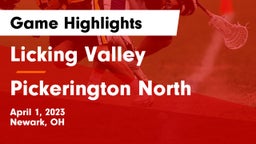 Licking Valley  vs Pickerington North  Game Highlights - April 1, 2023