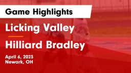 Licking Valley  vs Hilliard Bradley  Game Highlights - April 6, 2023