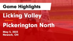 Licking Valley  vs Pickerington North  Game Highlights - May 5, 2023