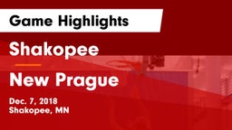 Shakopee  vs New Prague  Game Highlights - Dec. 7, 2018