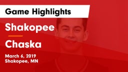 Shakopee  vs Chaska  Game Highlights - March 6, 2019