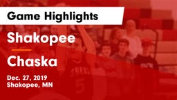 Shakopee  vs Chaska  Game Highlights - Dec. 27, 2019