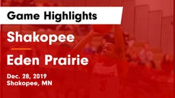 Shakopee  vs Eden Prairie  Game Highlights - Dec. 28, 2019