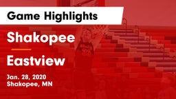 Shakopee  vs Eastview  Game Highlights - Jan. 28, 2020