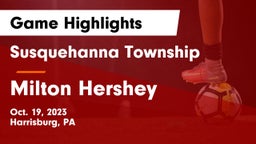 Susquehanna Township  vs Milton Hershey  Game Highlights - Oct. 19, 2023