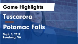 Tuscarora  vs Potomac Falls  Game Highlights - Sept. 3, 2019