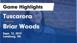 Tuscarora  vs Briar Woods  Game Highlights - Sept. 12, 2019