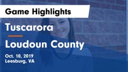 Tuscarora  vs Loudoun County  Game Highlights - Oct. 10, 2019