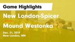 New London-Spicer  vs Mound Westonka  Game Highlights - Dec. 21, 2019