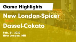 New London-Spicer  vs Dassel-Cokato  Game Highlights - Feb. 21, 2020