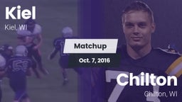 Matchup: Kiel  vs. Chilton  2016