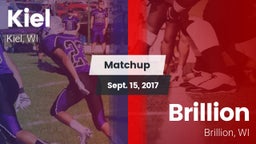 Matchup: Kiel  vs. Brillion  2017