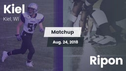 Matchup: Kiel  vs. Ripon  2018