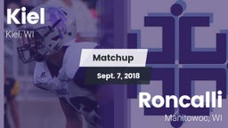 Matchup: Kiel  vs. Roncalli  2018