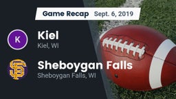 Recap: Kiel  vs. Sheboygan Falls  2019