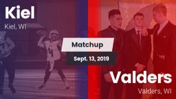 Matchup: Kiel  vs. Valders  2019