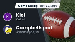 Recap: Kiel  vs. Campbellsport  2019