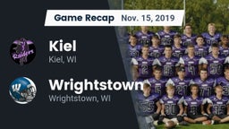 Recap: Kiel  vs. Wrightstown  2019