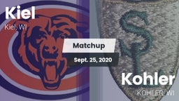 Matchup: Kiel  vs. Kohler  2020