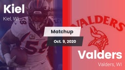 Matchup: Kiel  vs. Valders  2020