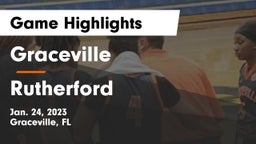 Graceville  vs Rutherford  Game Highlights - Jan. 24, 2023
