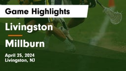Livingston  vs Millburn  Game Highlights - April 25, 2024