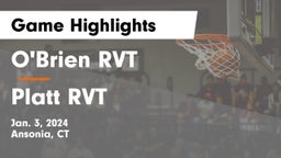 O'Brien RVT  vs Platt RVT Game Highlights - Jan. 3, 2024