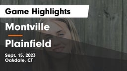 Montville  vs Plainfield  Game Highlights - Sept. 15, 2023