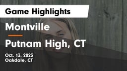 Montville  vs Putnam High, CT Game Highlights - Oct. 13, 2023