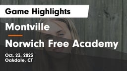 Montville  vs Norwich Free Academy Game Highlights - Oct. 23, 2023