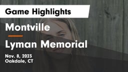 Montville  vs Lyman Memorial  Game Highlights - Nov. 8, 2023