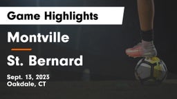 Montville  vs St. Bernard  Game Highlights - Sept. 13, 2023