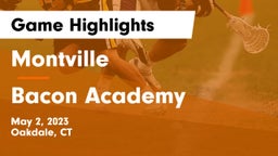 Montville  vs Bacon Academy  Game Highlights - May 2, 2023