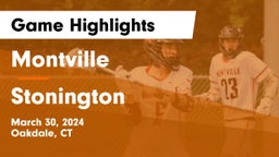 Montville  vs Stonington  Game Highlights - March 30, 2024