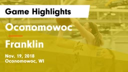 Oconomowoc  vs Franklin  Game Highlights - Nov. 19, 2018