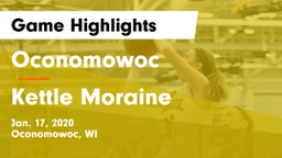 Oconomowoc  vs Kettle Moraine  Game Highlights - Jan. 17, 2020