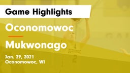 Oconomowoc  vs Mukwonago  Game Highlights - Jan. 29, 2021
