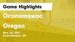 Oconomowoc  vs Oregon  Game Highlights - Nov. 26, 2021