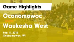 Oconomowoc  vs Waukesha West  Game Highlights - Feb. 5, 2019