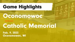 Oconomowoc  vs Catholic Memorial Game Highlights - Feb. 9, 2023