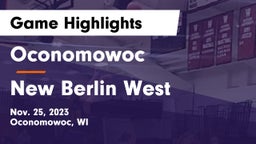Oconomowoc  vs New Berlin West  Game Highlights - Nov. 25, 2023