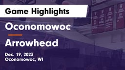 Oconomowoc  vs Arrowhead  Game Highlights - Dec. 19, 2023