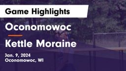 Oconomowoc  vs Kettle Moraine  Game Highlights - Jan. 9, 2024