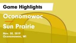 Oconomowoc  vs Sun Prairie Game Highlights - Nov. 30, 2019