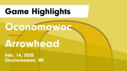 Oconomowoc  vs Arrowhead  Game Highlights - Feb. 14, 2020
